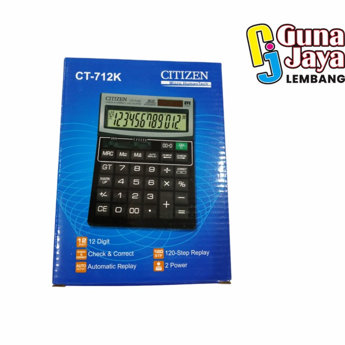 

Kalkulator Citizen CT-712K