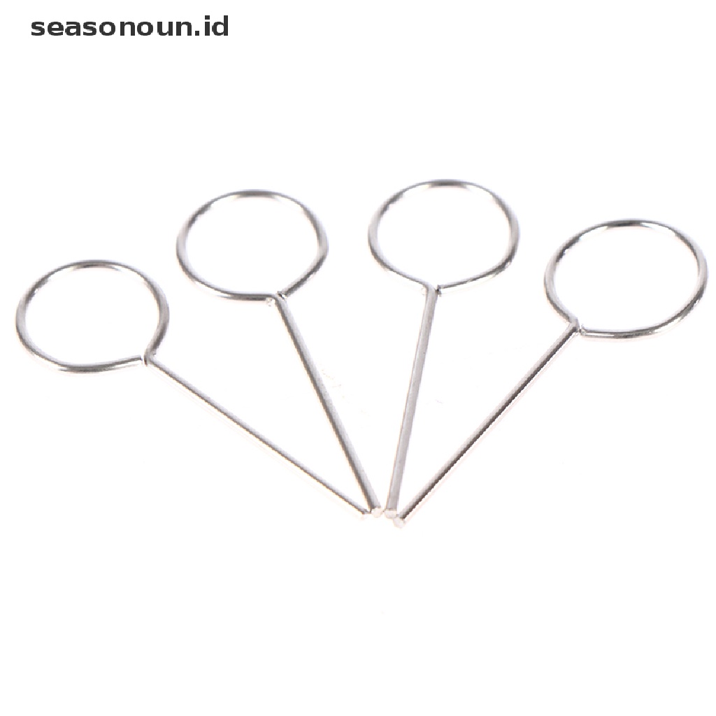 Seasonoun 20Pcs/lot Universal Sim Card Tray Ejector Eject Pin Alat Pelepas Kunci Untuk Telepon.