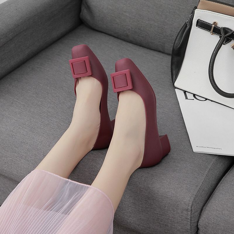 TOPGROSIR TG1597 Sandal Flat Shoes Hak Import / Sepatu kerja bahan Jelly