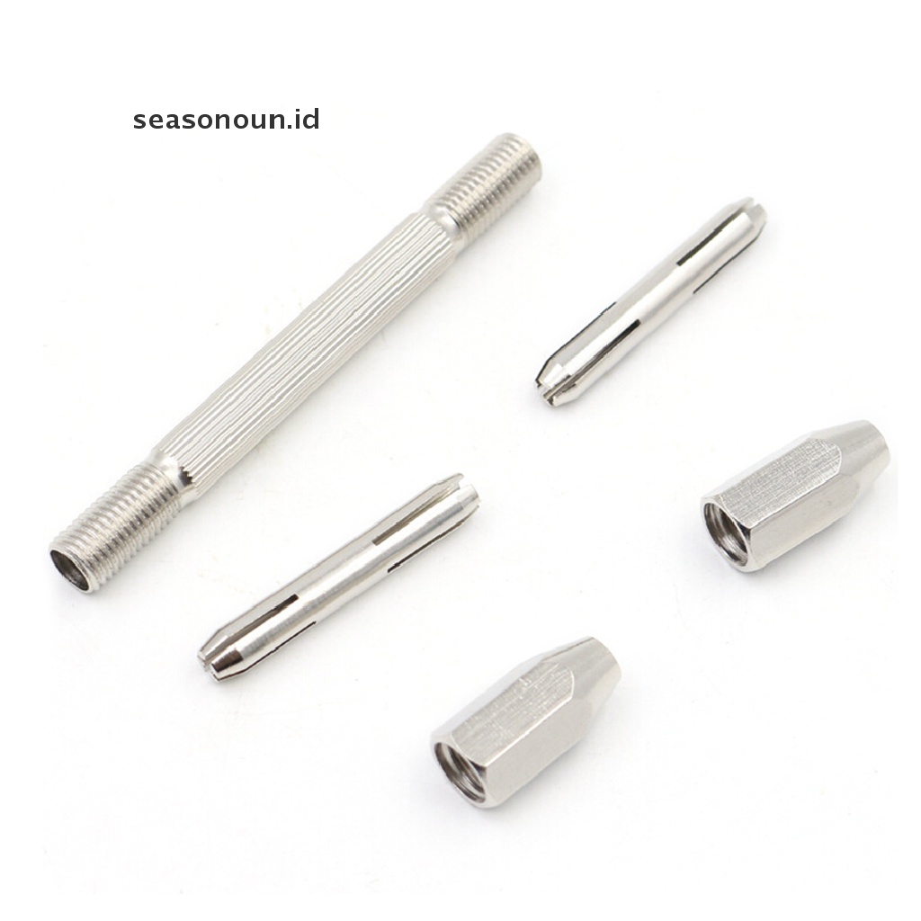Seasonoun Swivel Pin Vice Untuk Mata Bor Tangan Chuck Jewelry Watch Repair Tools 0.-0.3mm.