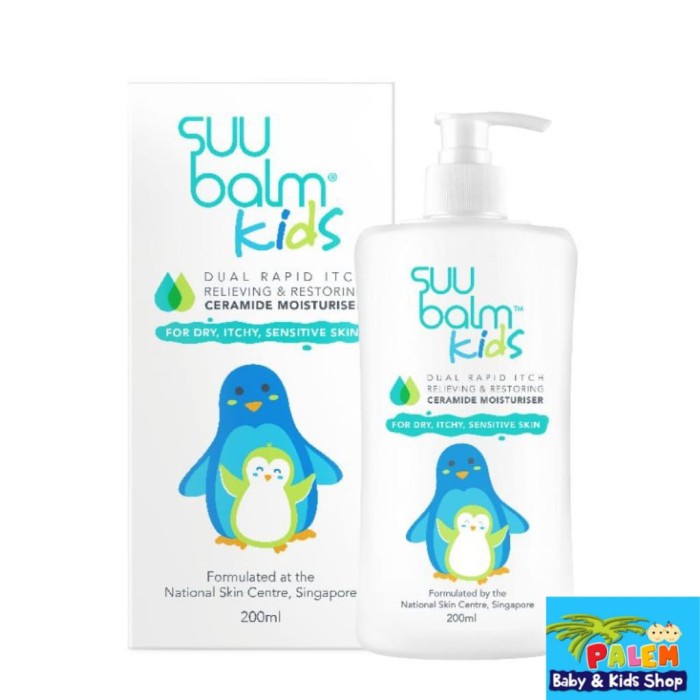 Suu Balm Kids Dual Rapid Itch Relieving 200ml