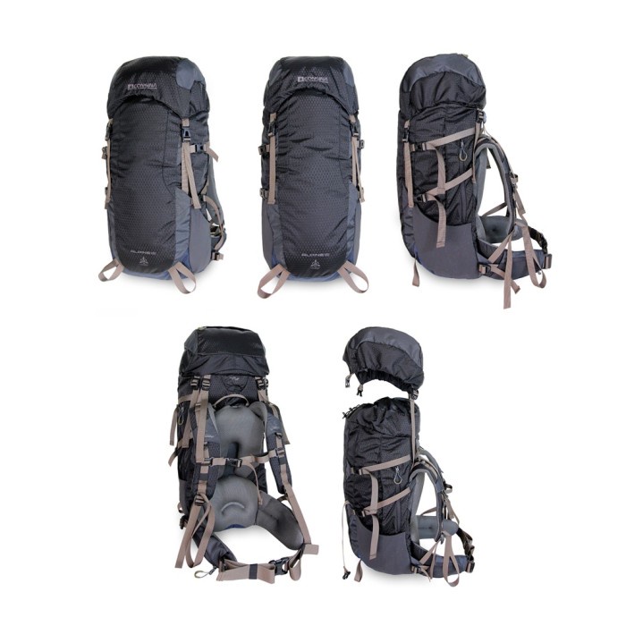 Tas Gunung Carrier Consina Alpine 55 L - Hitam new