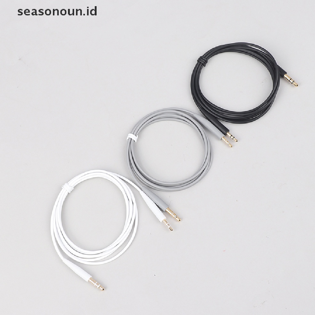 Seasonoun Cocok Untuk Bose QC25 QC35 Soundtrue/link OE2/OE2I Kabel headphone 3.5 Sampai 2.5mm.