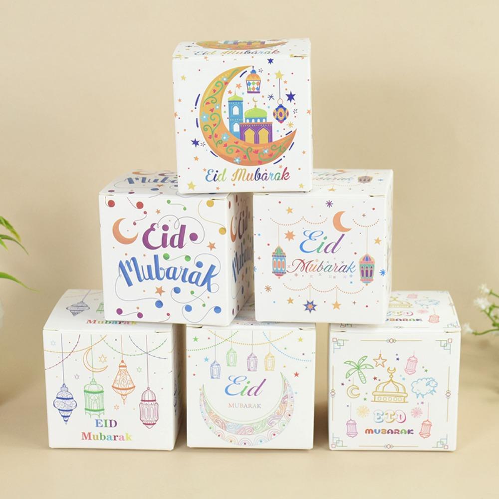 [Elegan] Candy Box Bulan Bintang Eid Mubarak Ramadan Kotak Kemasan