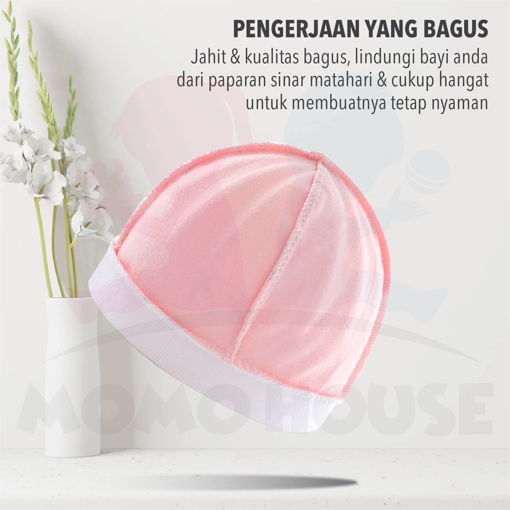 MOMO HOUSE Topi Kupluk Bayi Topi Bayi Topi Anak Kupluk Anak Topi Kupluk Anak