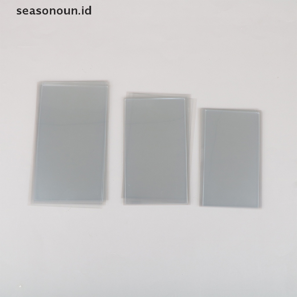 Seasonoun 10PCS 250UM OCA Lem Perekat Bening Optik Ponsel &amp; Tablet Kaca Lensa Film.