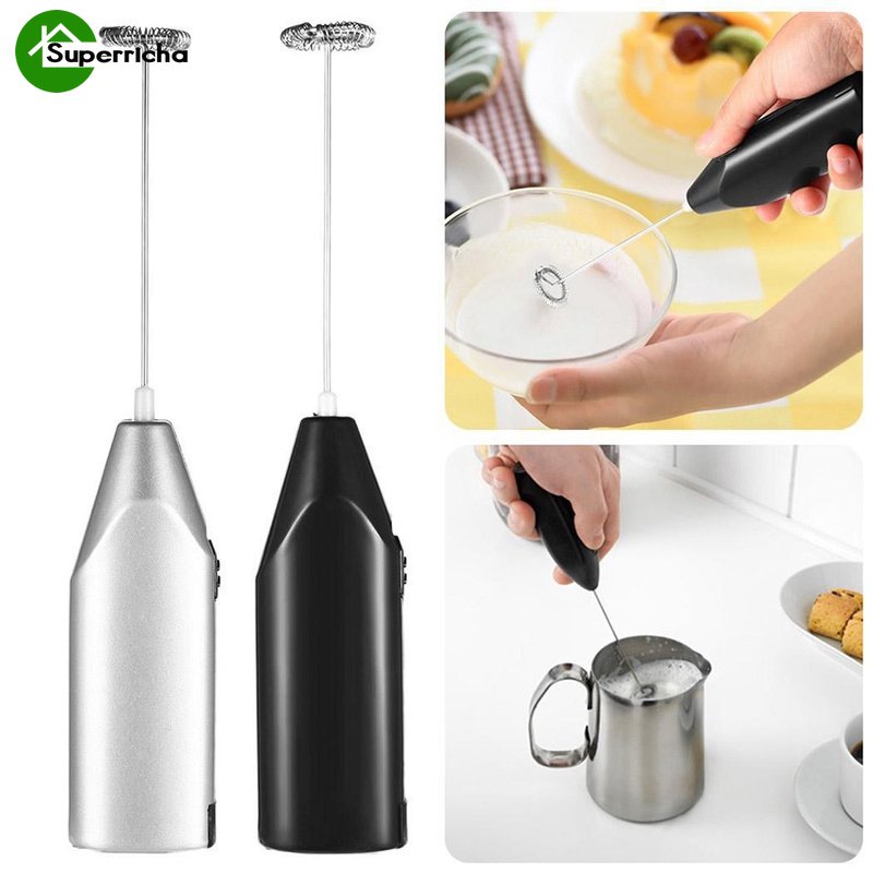 Hot Sale/1Pcs Kitchen Tools Gadgets Egg Whisk Mixer/Pengocok Telur Elektrik Praktis/Pengaduk Milk Frother Mini/Pengaduk Kocokan Kopi/Alat Masak Dapur