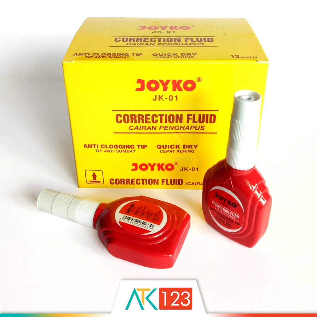 

Tip ex Correction Pen / Fluid Joyko JK-01 tip-ex