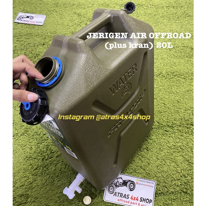 Jerigen air water jerrycan 20 liter 20L jimny hardtop taft offroad