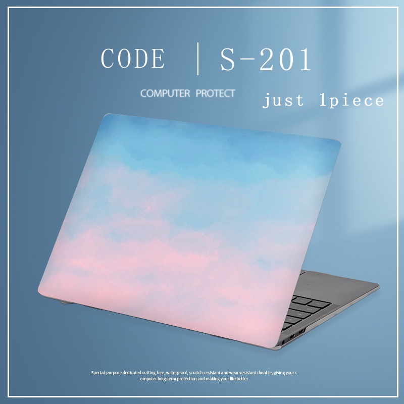 1pc Universal Bebas Potong COD Custom Stiker Kulit Laptop Untuk Huawei MateBook D14 MateBook B3-41 MateBook E 14 &quot;15.6&quot; Notebook Komputer Decal Game Cinnamoroll Desain Penutup Komputer