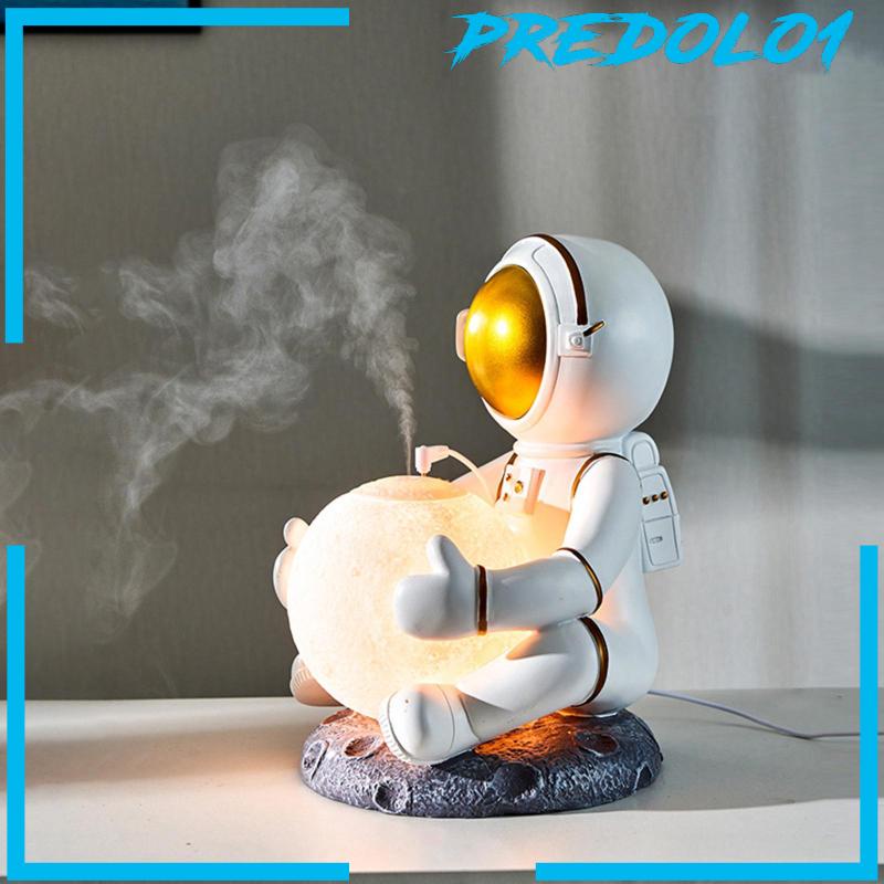 [Predolo1] Portable Humidifiers for Bedroom Astronaut Figurine with LED Light