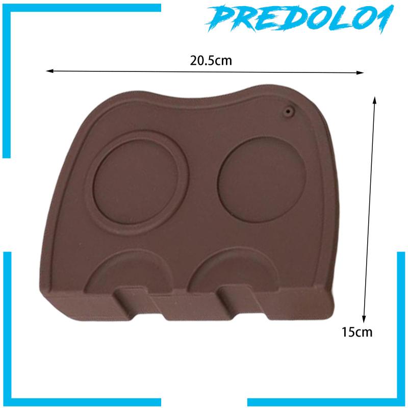 [Predolo1] Coffee Tamper Mat Counter Edge Holder Untuk Aksesoris Kopi Dapur