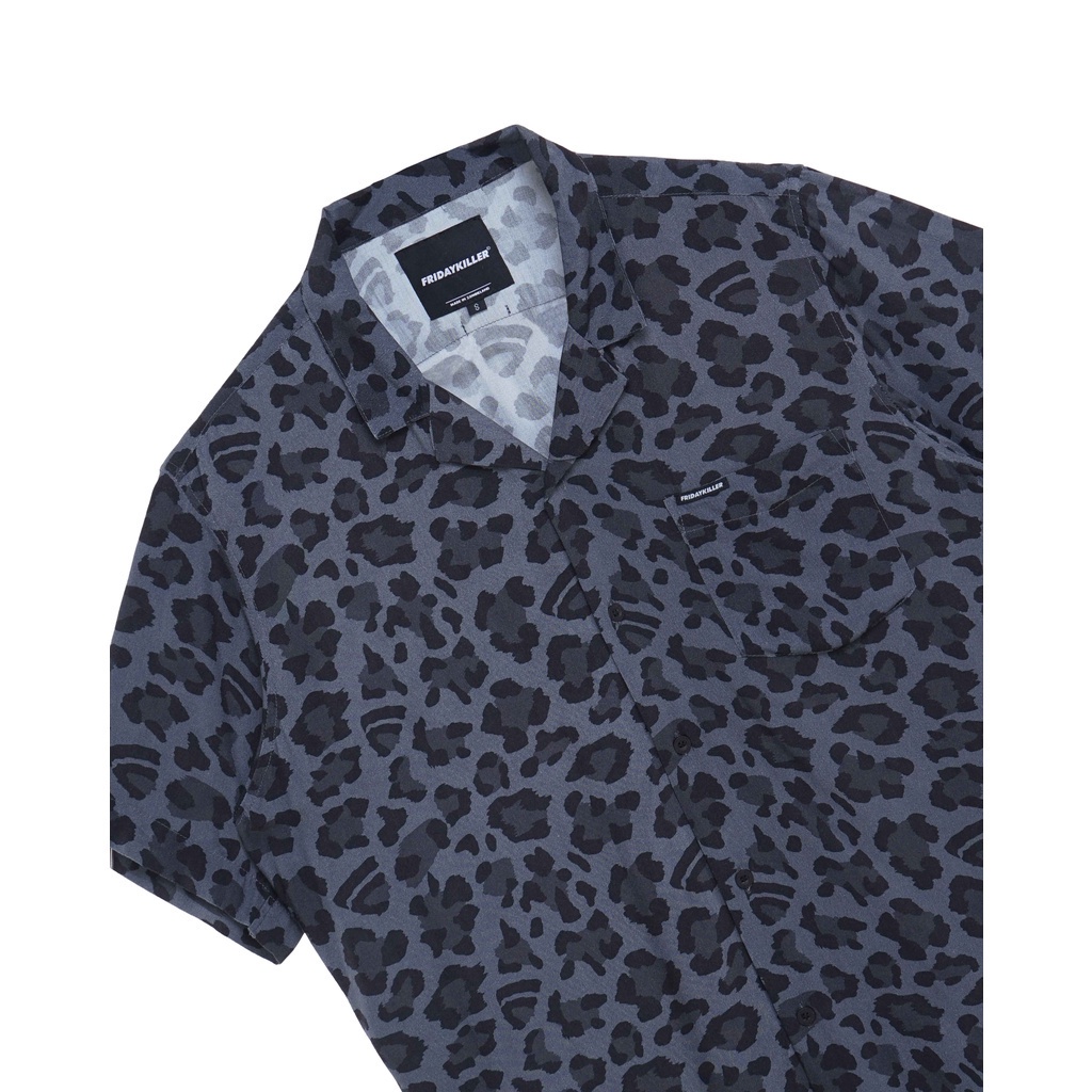 KEMEJA LEOPARD FRIDAY KILLER | LEO BLACK SH