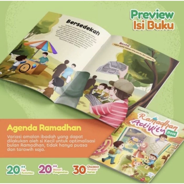 Ramadhan Activity Book Buku Aktivitas Ramadhan Ramadan Ramadhon Romadhon