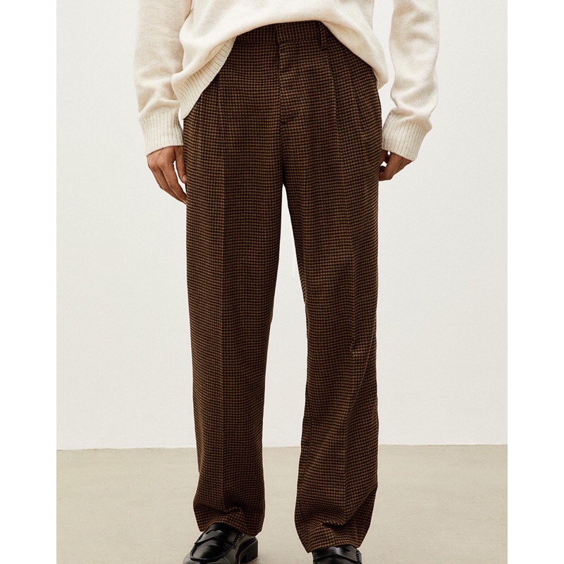 HM WOOL-BLEND TROUSERS | celana panjang pria terbaru