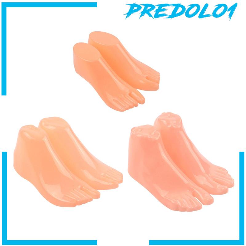 [Predolo1] 1pasang Kaki Model Manekin Untuk Gelang Kaki Model Kaos Kaki Display Stand