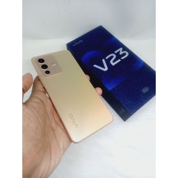 VIVO V23 5G RAM 12GB (8+4 EXTENDED RAM) Garansi Resmi VIVO Indonesia second seken bekas original ker