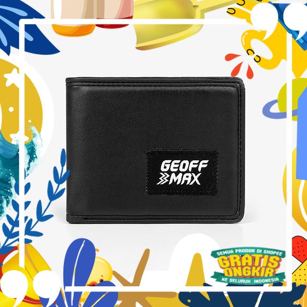 Super Mewah / Geoff Max Official - Ferus Black | Wallet | Dompet Pria