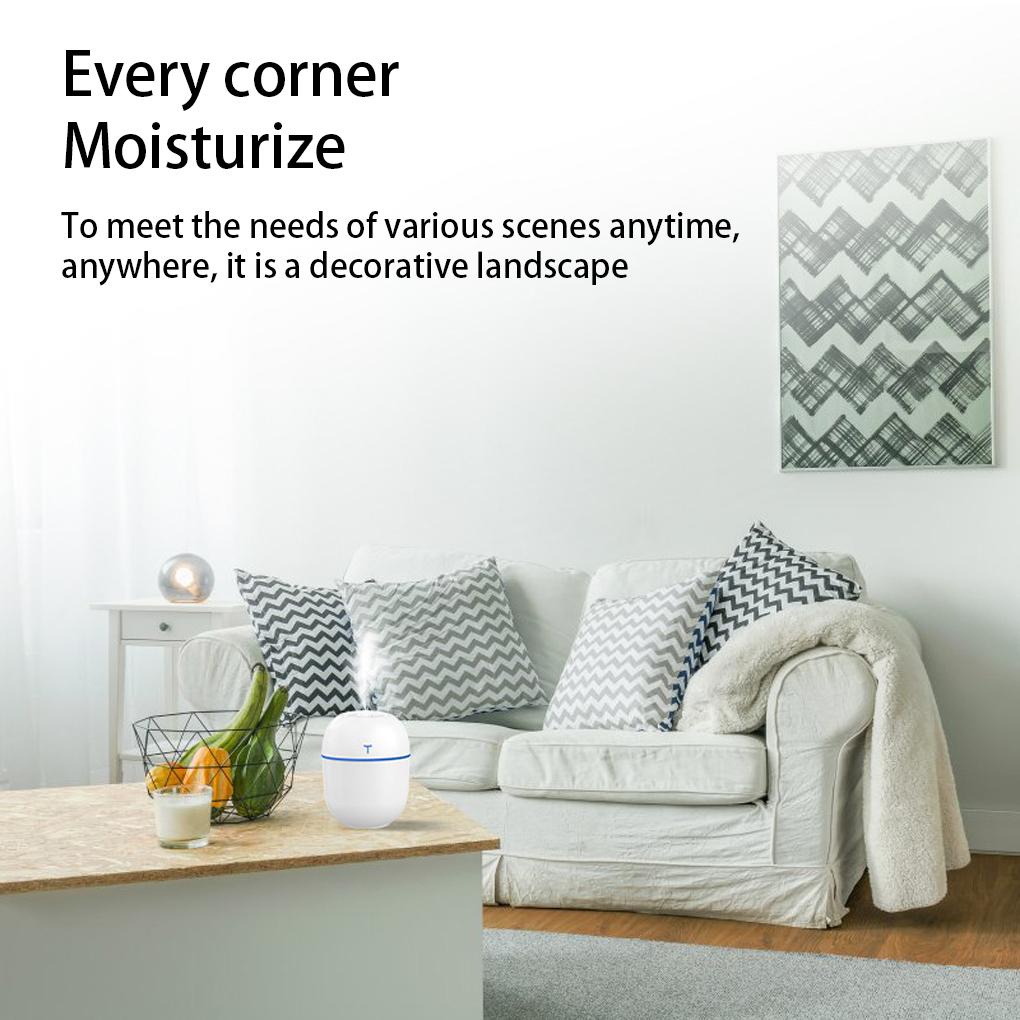 Humidifier Udara Aroma Diffuser Mist Sprayer ABS Compact Size Smart Toserba Perlengkapan Rumah Power-off Purifier