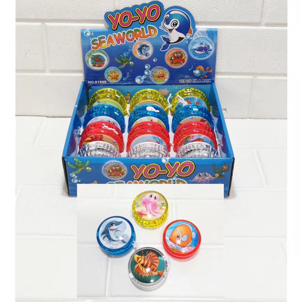 MAINAN YOYO LAMPU LED MURAH BERKARAKTER