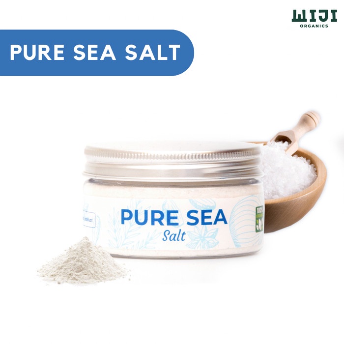 

Pure Sea Salt Fine | Garam Laut Organik Halus Natural Premium - Small 100gr