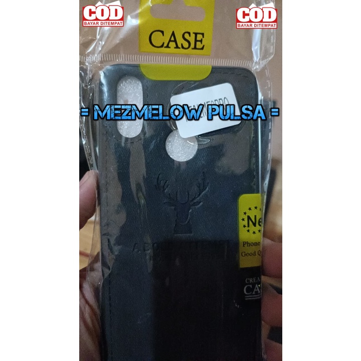 Case Cloth Jeans / Casing Hape Canvas Deer Hard Case REALME 3 PRO / REALME X LITE