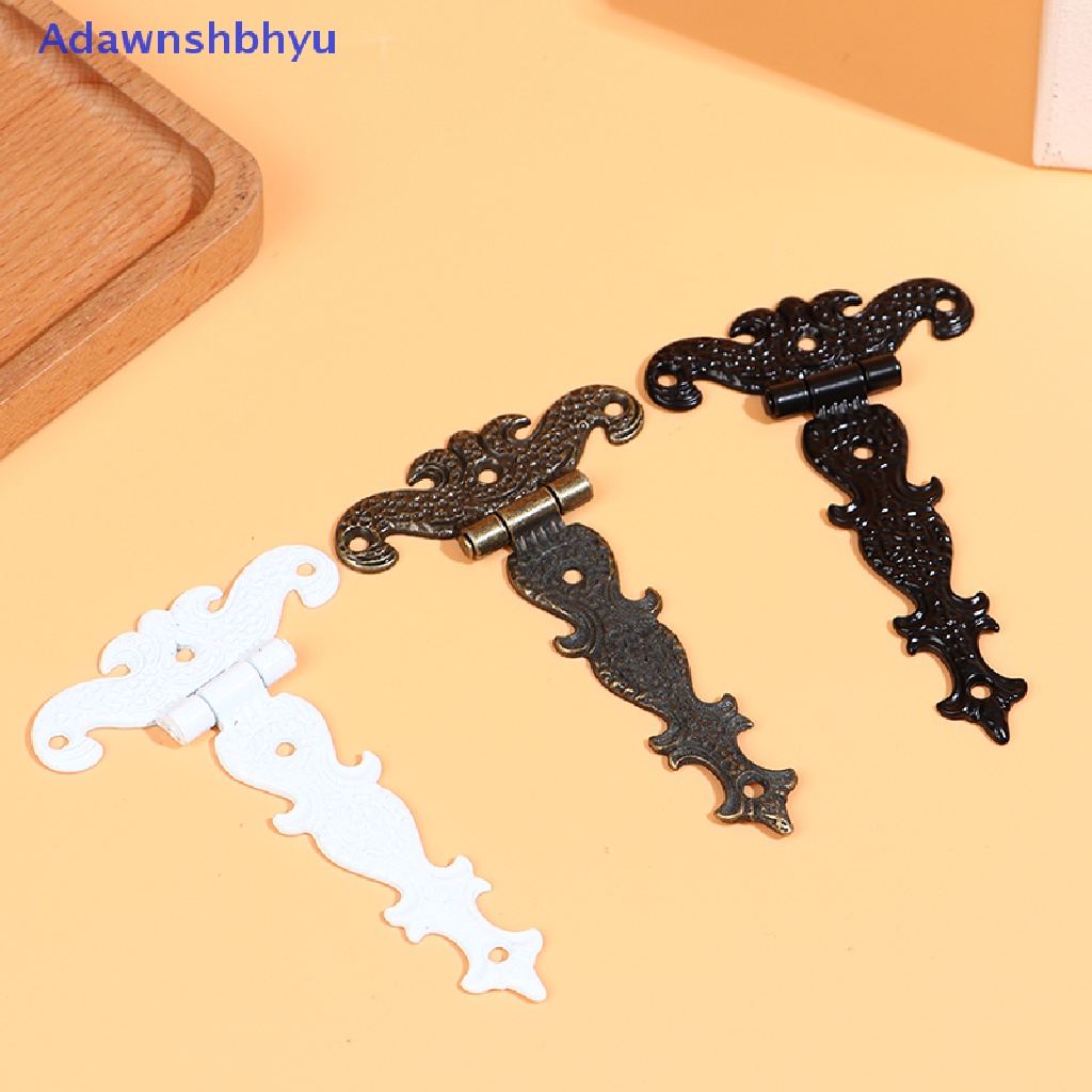Adhyu Retro Alloy Door Connector Vintage Alloy Engsel Jendela Lemari Kotak Perhiasan ID