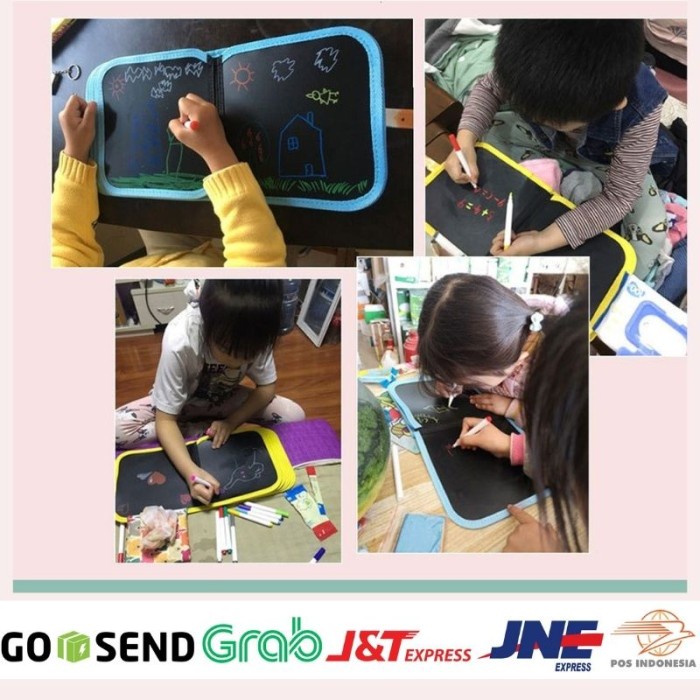 

DISKON SHOPEE/ DISKON CERIA/ Mainan Edukasi Anak 5 Tahun Laki Laki Buku Gambar Doodle Unik Merah