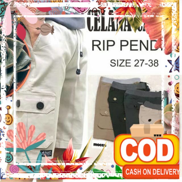 CELANA CARGO RIP PENDEK - CELANA CARGO DISTRO / melar
