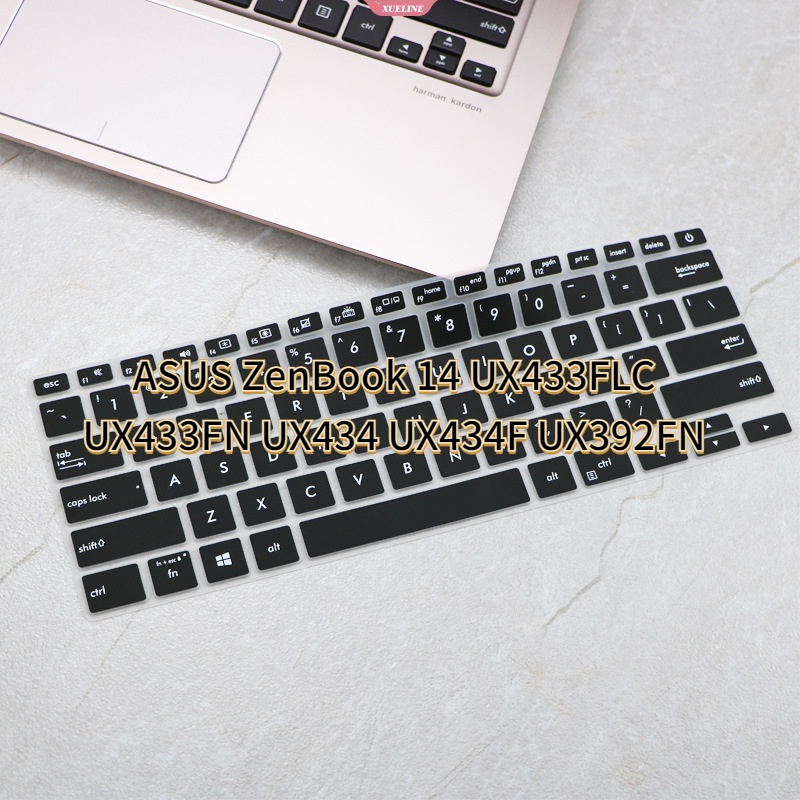 Cover Keyboard Untuk ASUS ZenBook 14ux433flc UX433FN UX434 UX434F UX392FN Essential Silikon Laptop NoteBook PC Pelindung Kulit Case Aksesori Tpu14Zxl]