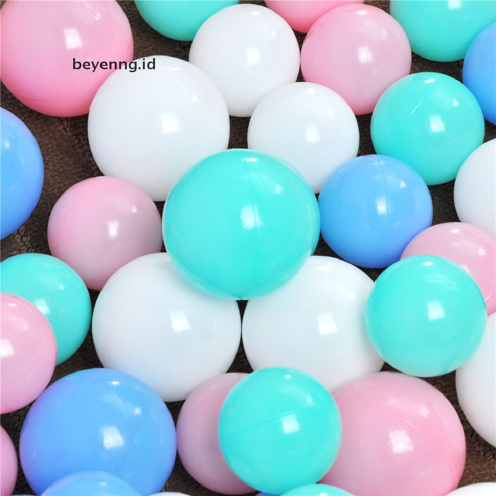 Beyen 20pcs Lembut Ocean Wave Ball Pits Bola Kolam Air Mainan Bayi Menyenangkan Luar Ruangan 5.5/7cm ID