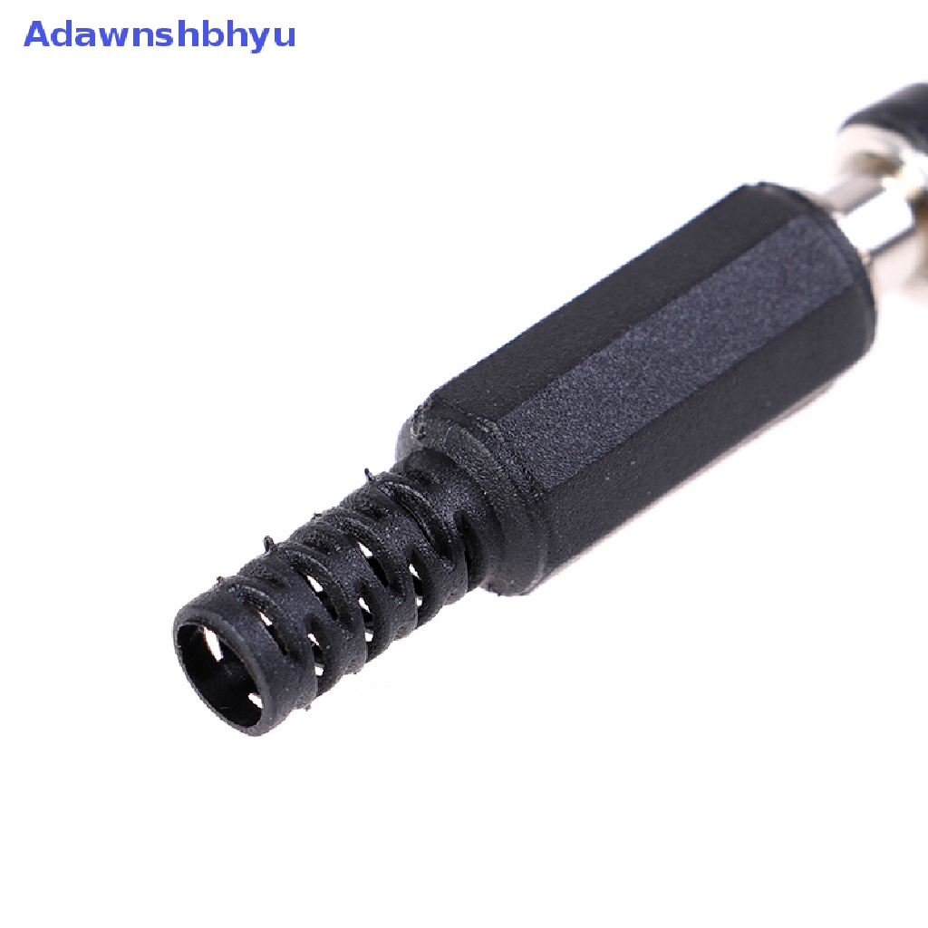 Adhyu Female Plug+Male Plug Jack Socket Adapter Konektor Dudukan Panel Power Supply Dc ID