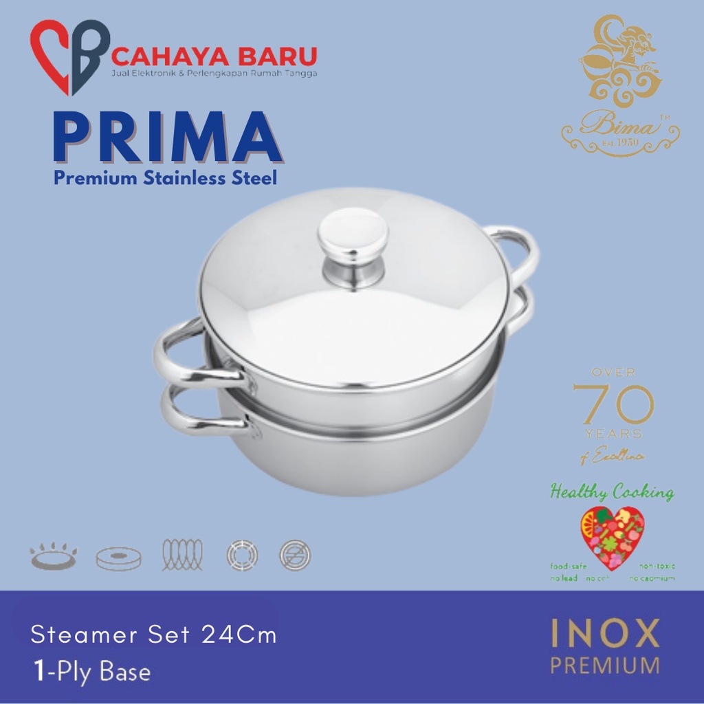 BIMA PRIMA STEAMER 24CM