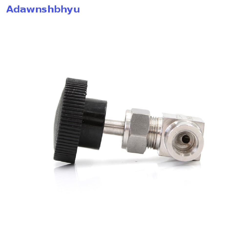Adhyu 3per8 &quot;BSP Female Drat Stainless Flow Control Shut Off Valve Air Minyak Gas ID