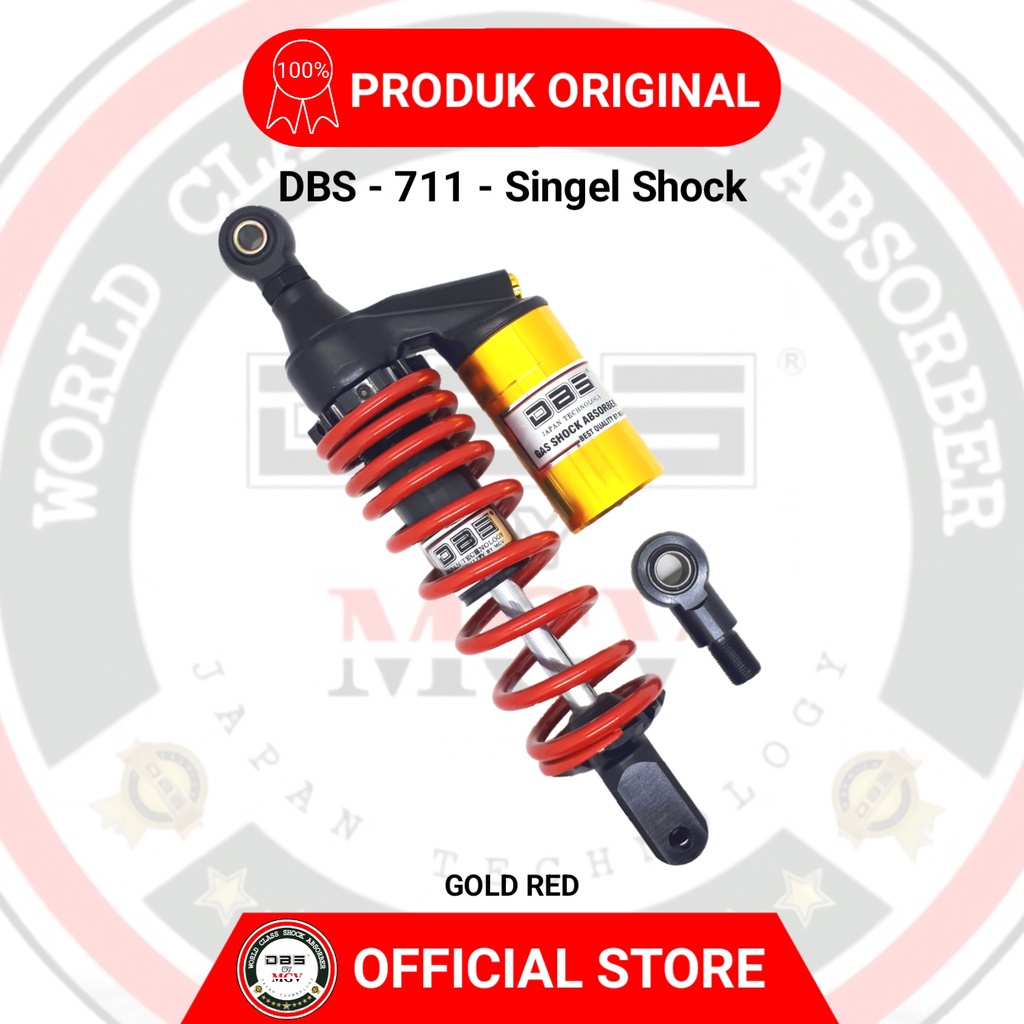 [ BISA COD ] Shock Tabung DBS 711 G SPORT YAMAHA LEXI FREEGO