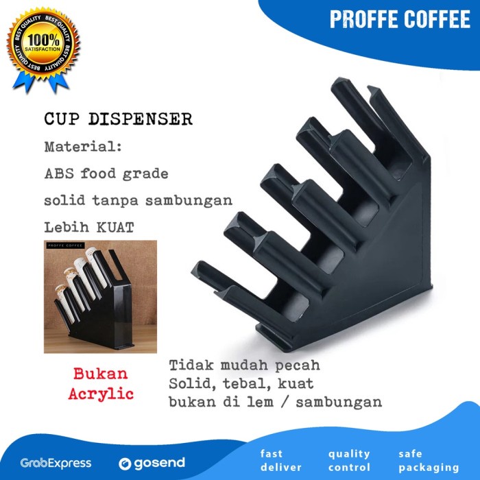 

⭐BISA COD⭐ cup dispenser | tempat gelas plastik / paper cup storage | plastic cup
