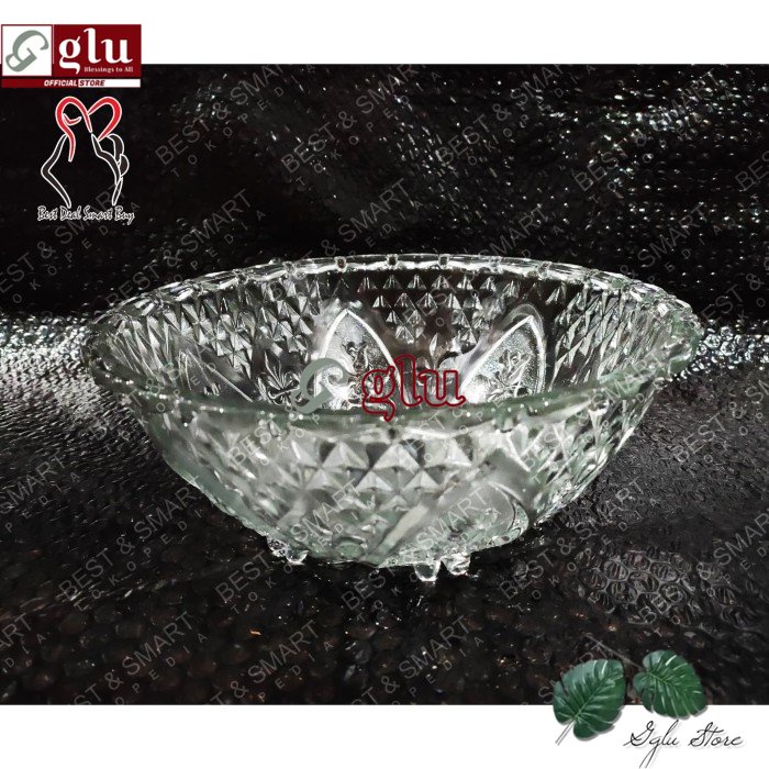 Mangkok Saji Kaca / Mangkok kaca Besar Kedaung RB2600 / Mangkok Beling