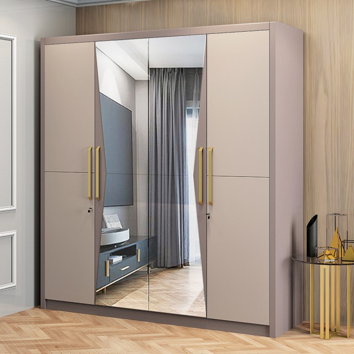 Siantano Wardrobe Lemari Pakaian Serbaguna - LP Volare 4D SW (Palembang)