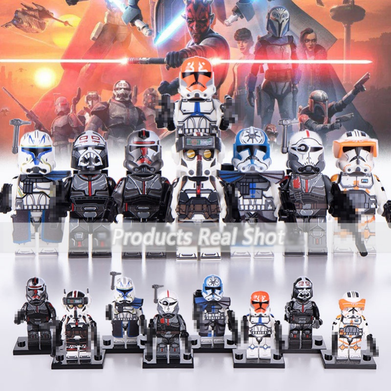 Star Wars Mini Figure Destroyer Front Sight Hunter Commander Cody Teknisi Anak Rakitan Mainan Blok Bangunan