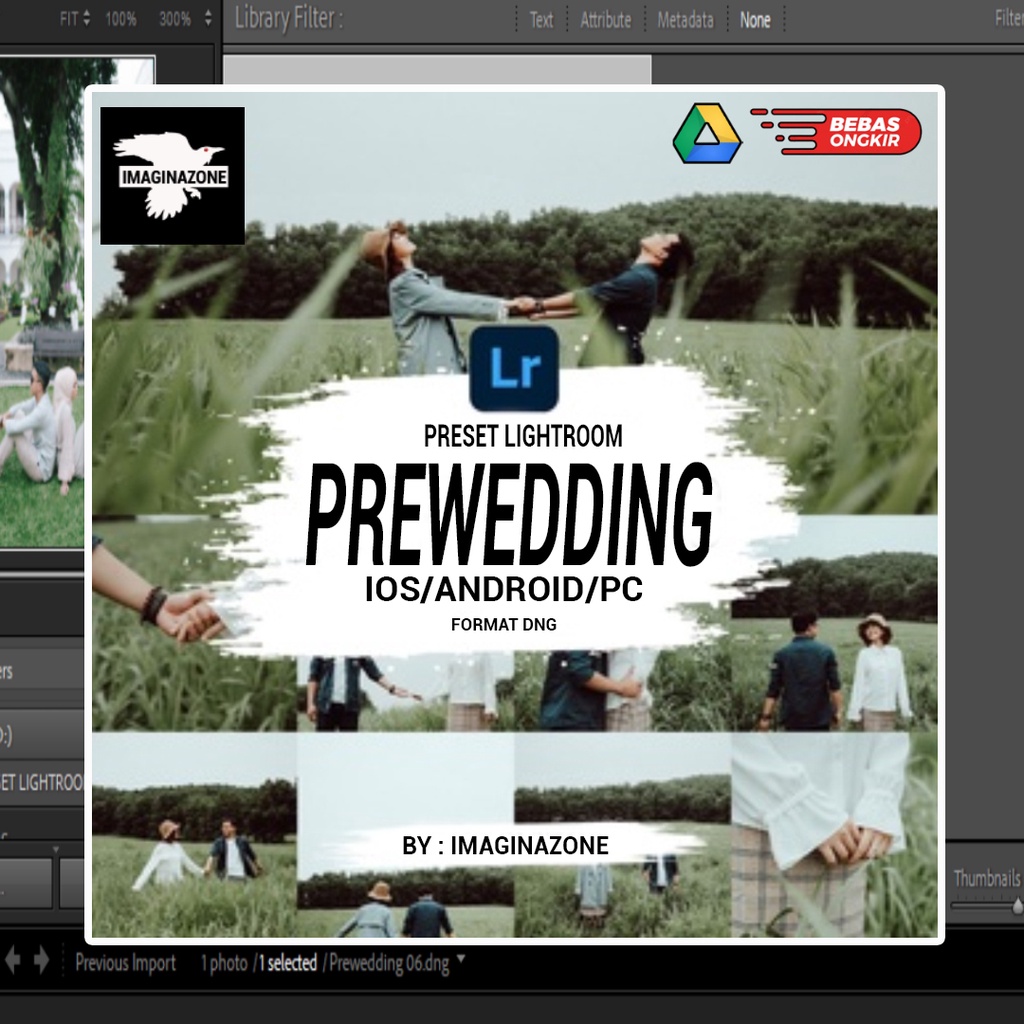 PRESET LIGHTROOM - PREWEDDING | lOS, ANDROID & PC