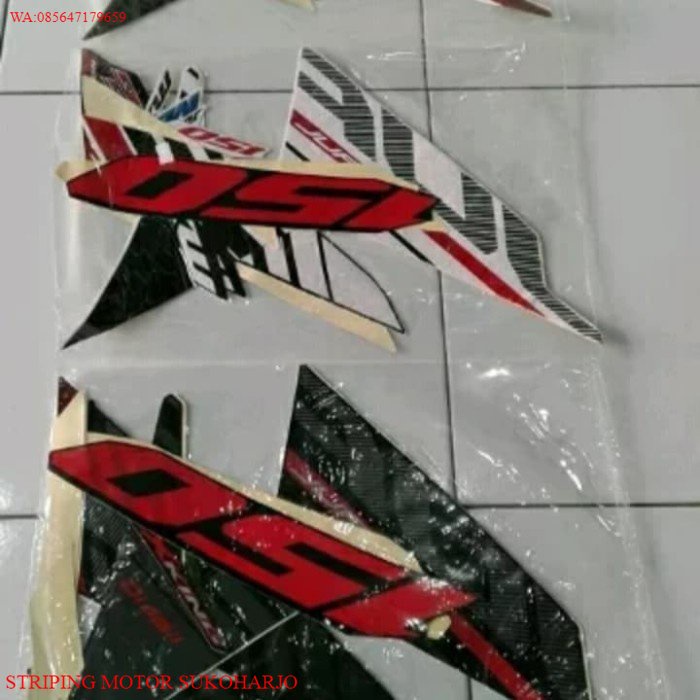(ORI) TERLARIS | STIKER LIS STRIPING MOTOR JUPITER MX KING 150 2015 KUALITAS ORIGINAL MURAH