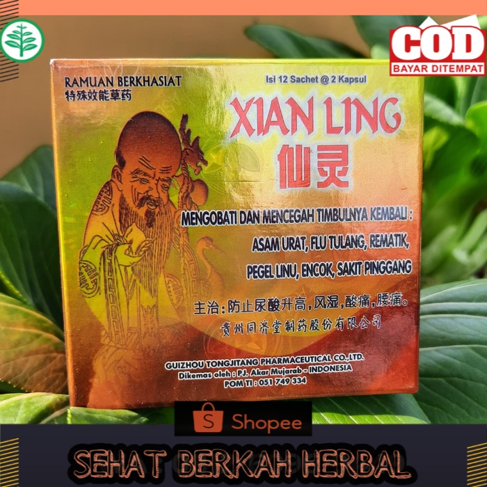 

kapsul XianLing Xian ling Kapsul original (xian-ling) XLK 12 kapsul original kemasan baru ASLI