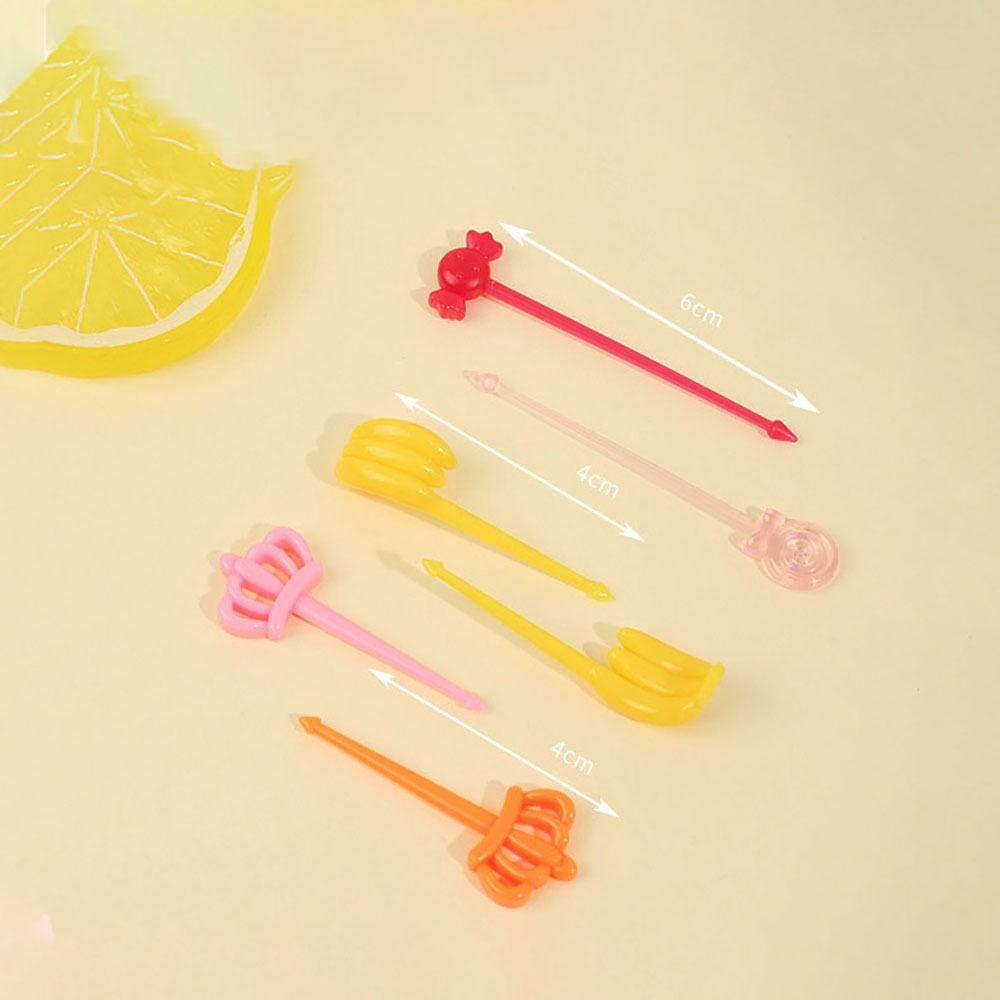 Solighter Bento Garpu Kreatif Buah Stik Rumah Dapur Makan Siang Stick