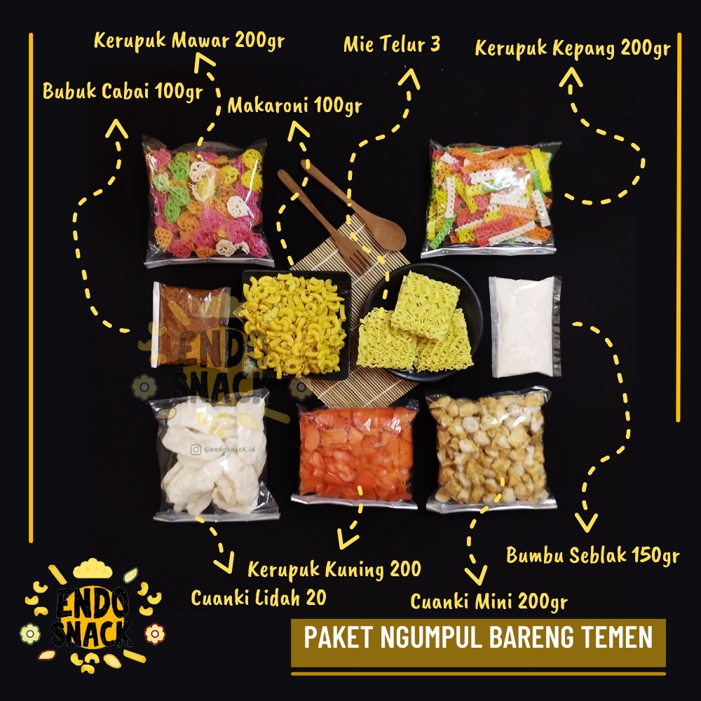 PAKET SEBLAK DENGAN BUMBU, Paket 50 Ribu untuk 10-15 porsi