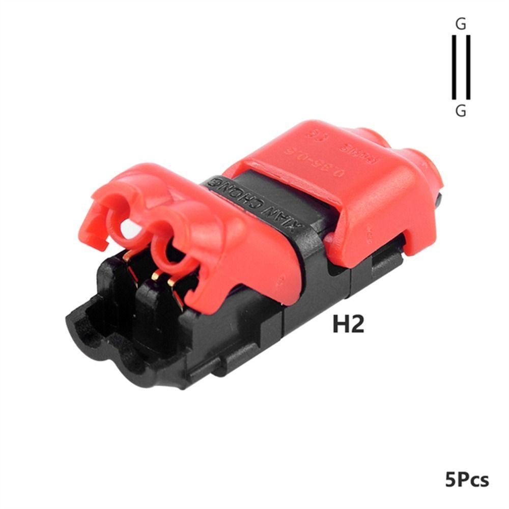 Agustinina Konektor Kawat Listrik T Type I Type 22-18AWG Tanpa Las 2pin Kabel Listrik Mobil
