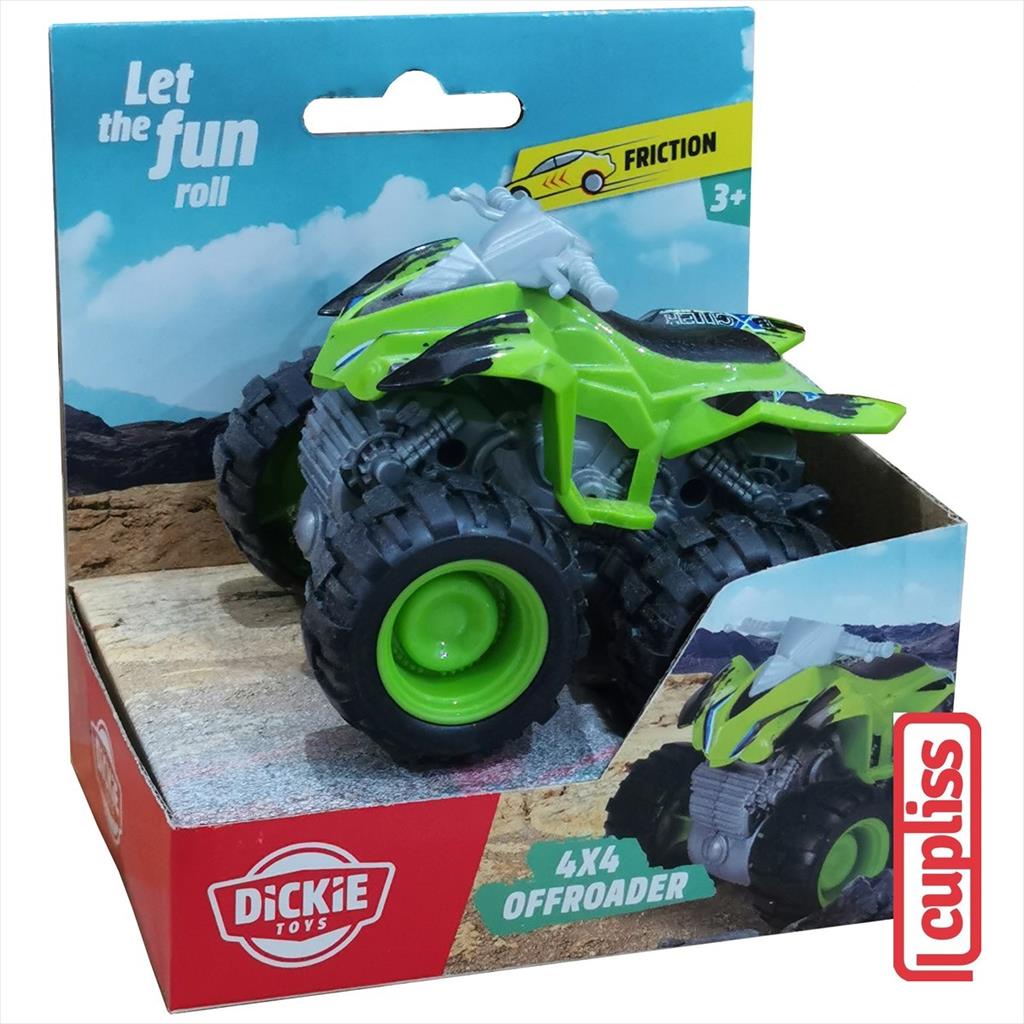 Dickie Toys Figure 203341030 4x4 Offroader Green