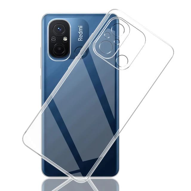 Clear Case Redmi 12C - 10C - 9T - 9A - 9C - 8A / Note 10 Pro - Note 9 Pro - Note 8 Pro Plus + Protector Camera Kamera Soft Tpu Casing Transparant