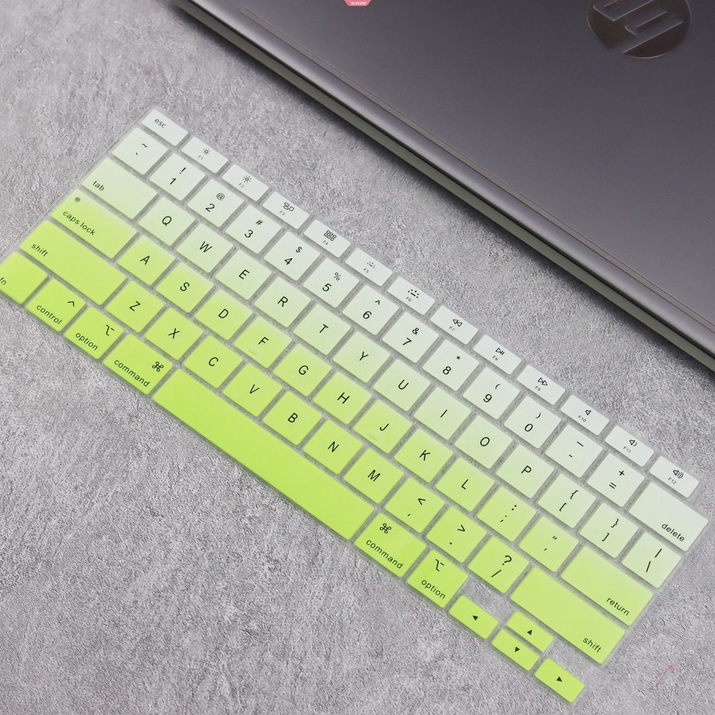 Cover Keyboard Untuk Macbook air m1 A2337 A2179 Keyboard Silicone Waterproof Case Full Covering Silikon Film Pelindung Tahan Debu [ZXL]