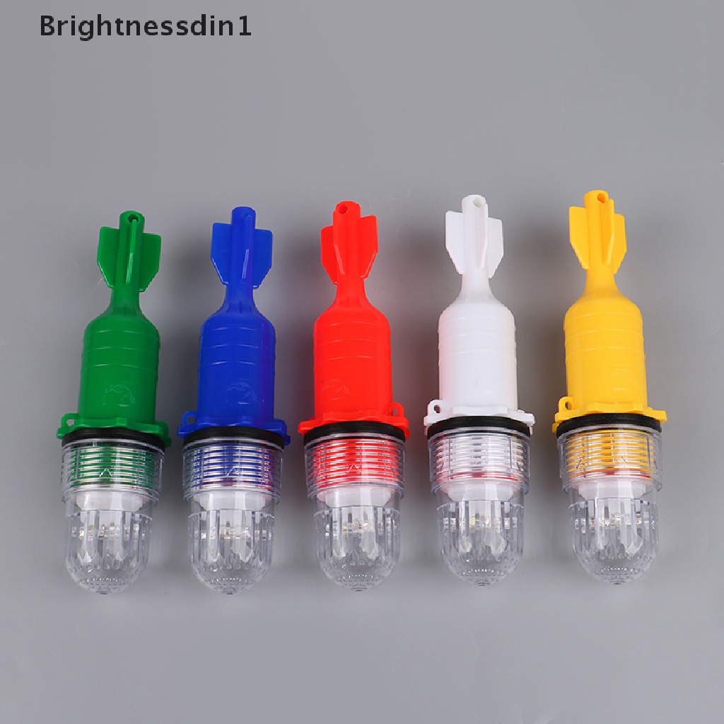 [Brightnessdin1] Lampu Pancing Underwater Net Beacon Pelampung Lampu Sinyal Lampu Pencari Ikan Butik