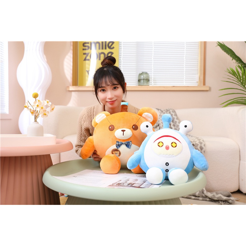 22/40 cm Boneka Pesta Telur Baru Lempar Bantal Mainan Mewah Penjual Telur Boneka Kain Hadiah Untuk Teman